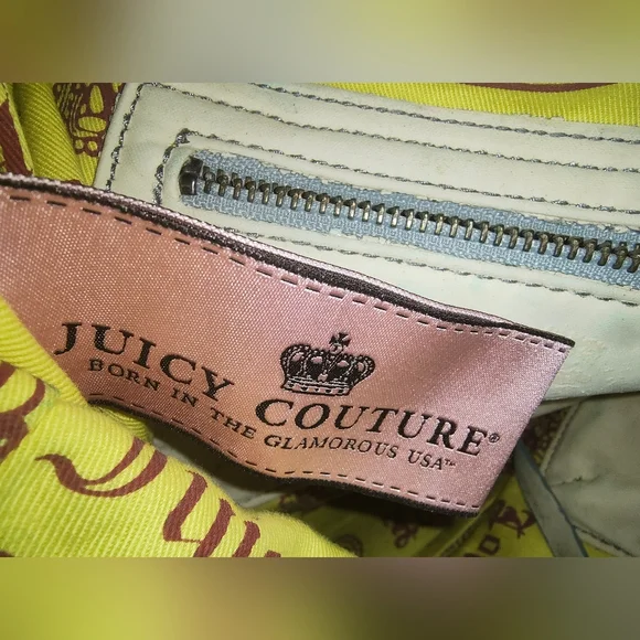 VTG Scottie Dog Velour Juicy Couture Tote - Picture 14 of 16